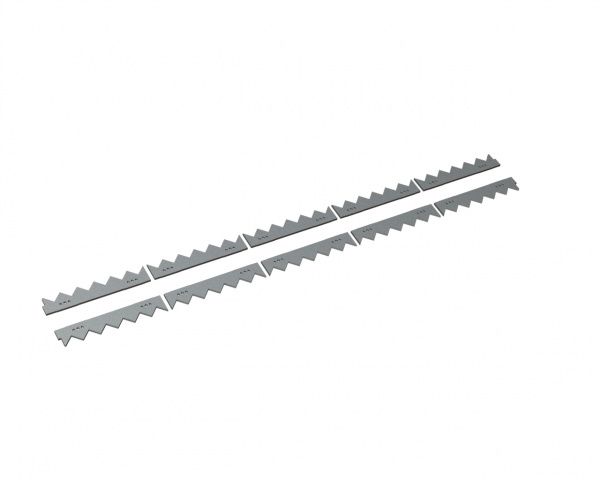 Counter knife support 10-parts 2495x95x12 Eco Line for Vecoplan LLC (Retech) Vecoplan VNZ 250 XL