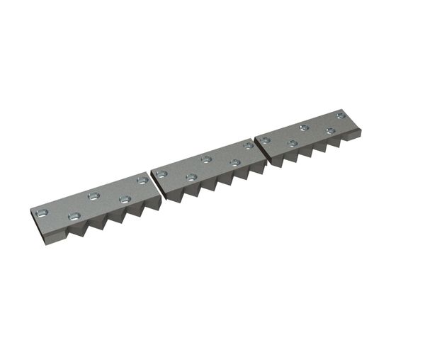 Counterknife 3-piece 1399x175x40/30 Premium Line for Zeno Zerkleinerungsmaschinen 