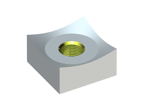Couronne de coupe 30x30x15, Eco Line, filetage M12, variante B1 pour Vecoplan Weima WL