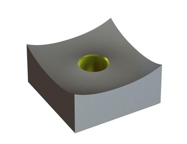 Couronne de coupe 60x60x30 Eco Line, version 60, version X pour Zeno Zerkleinerungsmaschinen 