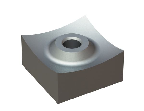 Couronne de coupe 60x60x30, Premium Line, filetage M16, version X 