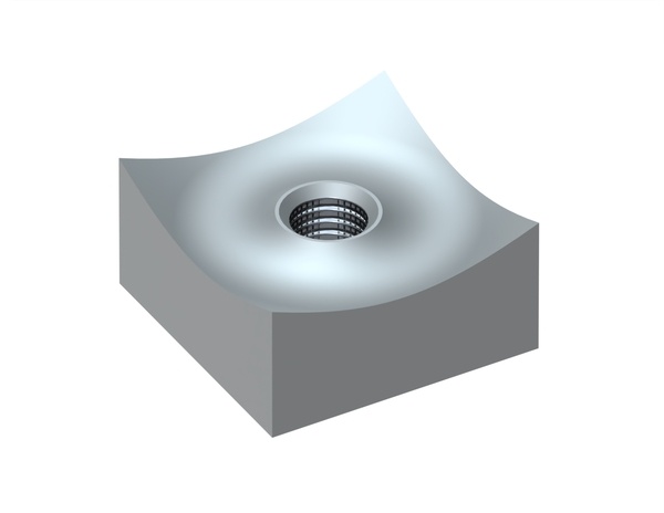 Couronne de coupe 60x60x30, Premium Line, filetage M18, version X pour Vecoplan Vecoplan VAZ (mittlere Baureihe)