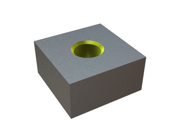 Couteau 30x30x15, Eco Line, filetage M12 pour Weima Maschinenbau GmbH 