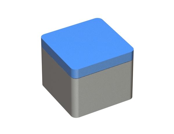 Couteau 30x30x25, Hybrid Line, tranchant 90°, M12, qualité carbure H4 