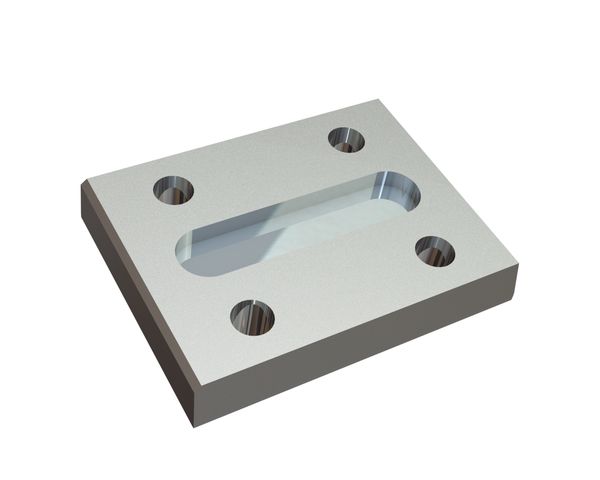 Couteau de rotor 115x87x18, tranchant 80°, 4 trous, version W pour Previero 