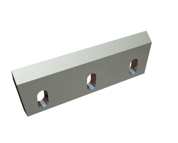 Couteau de rotor 310x100x22 Premium Line 3x fentes longues, biseau 50°, version Y pour Zerma | AMIS Zerma GS 400/600