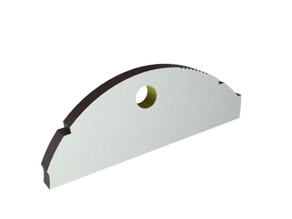 Couteau de rotor 98x36x8, Eco Line, 1 trou, version Y pour Vogelsang RotaCut RC 3000