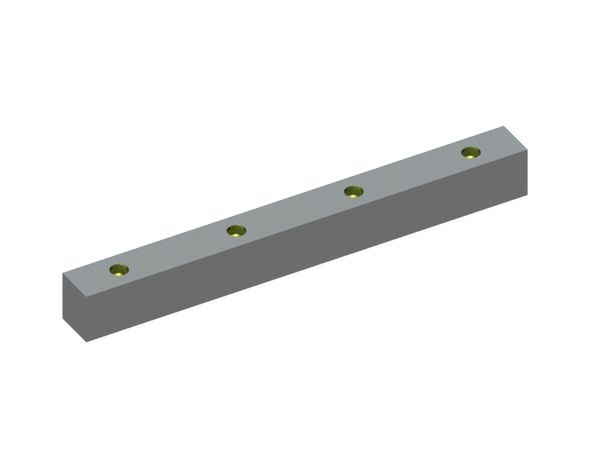Couteau de stator 320x35x29.93 Eco Line, 4xM12, version Y pour Hosokawa Alpine AG 