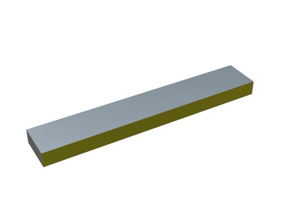 Couteau de stator 418x70x28 Eco Line, version X pour Untha Untha XR 3000