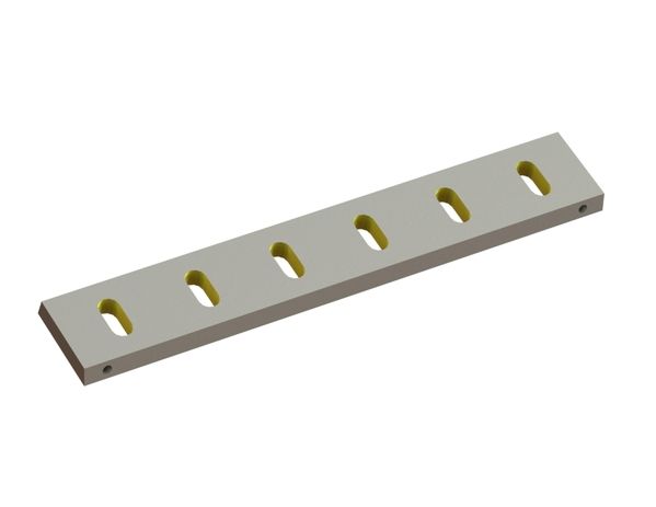 Couteau de stator 595x100x22 Eco Line, version X pour Herbold Meckesheim GmbH 