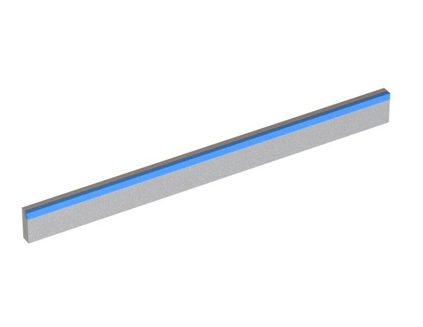 Couteau de stator 623x50x15, Hybrid Line, tranchant 85°, qualité carbure H5 