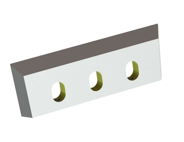 Couteau rotor 299x102x23, Eco Line, 3 lumières, arête 48°, version Y pour Getecha GmbH 