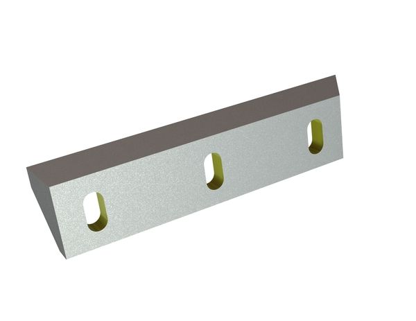 Couteau rotor 385x100x22, Eco Line, 3 trous oblongs, tranchant 50° pour Amis | Zerma Zerma GSH 800/1600