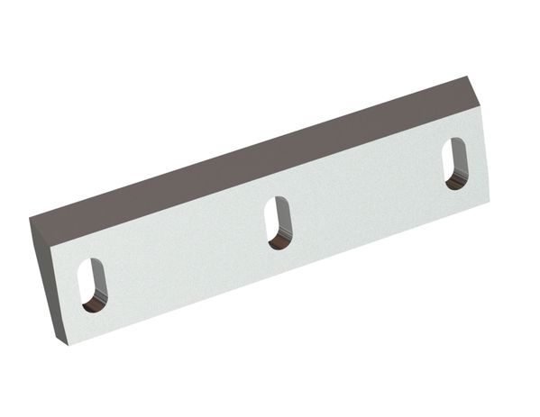 Couteau rotor 385x100x22, Premium Line, tranchant 50°, 2xM10, 2xM12 pour Herbold Meckesheim GmbH 