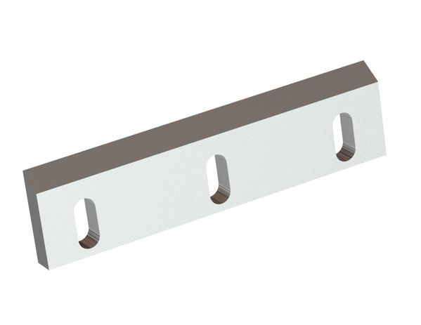 Couteau rotor central 397x100x25, Premium Line, 3 lumières, arête 35°, 2xM12, version X 