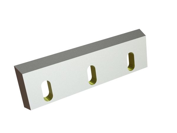 Couteau rotor gauche 332x100x24, Eco Line, 3 lumières, arête 60°, version X pour Wipa Werkzeug- und Maschinenbau GmbH 