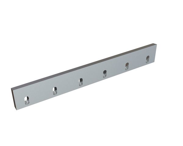 Couteau stator 519x76x20, Premium Line, 6 lumières, arête 75°, version X pour Heinrich Dreher Maschinenbau 