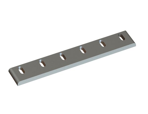 Couteau stator 648x96x22, Premium Line, 6 lumières, arête 75°, version X pour Heinrich Dreher Maschinenbau 