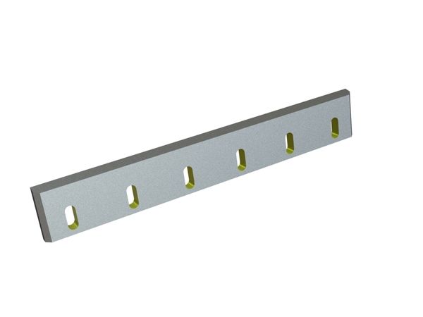 Couteau stator 649x96x22, Eco Line, lumières 44x18, arête 75°, version X pour Heinrich Dreher Maschinenbau 