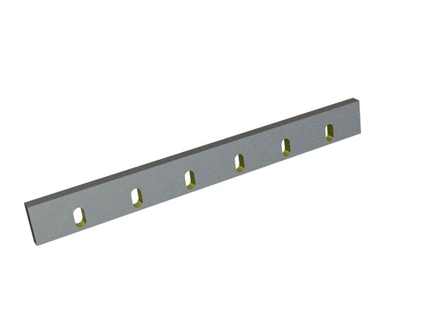 Couteau stator 651x69x18, Eco Line, 6 lumières, arête 7°, version X pour Getecha GmbH 