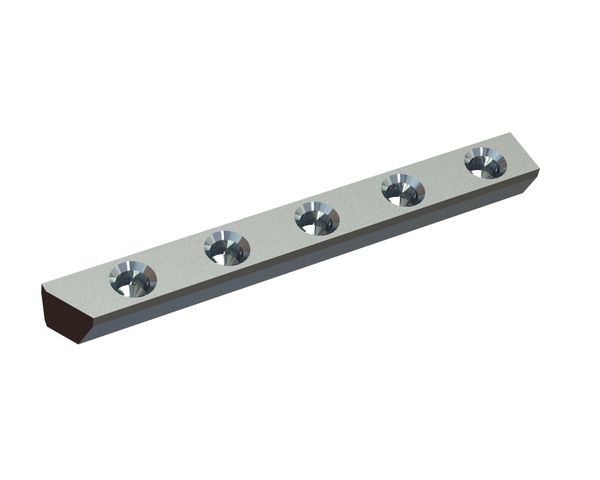 Couvercle stator gauche longueur 424 pour Eldan Recycling Eldan TR 160