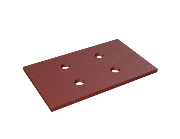 Cover plate middle 172x105x6 for Lindner Recyclingtech Lindner Komet 2800 (A)