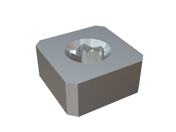 Cuchilla 130x130x60 Premium Line, perforación hexagonal, versión W9 para Untha Untha XR 3000