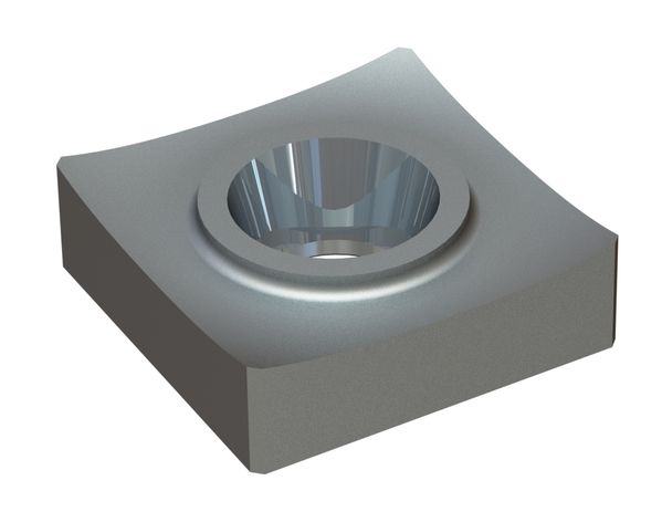 Cuchilla 40x40x12 Premium Line, perforación avellanada para tornillo M14, versión Y para Holzmag | Metso 