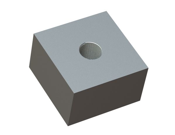 Cuchilla 50x50x30, Premium Line, rosca M16, versión Y para Lindner Recyclingtech 