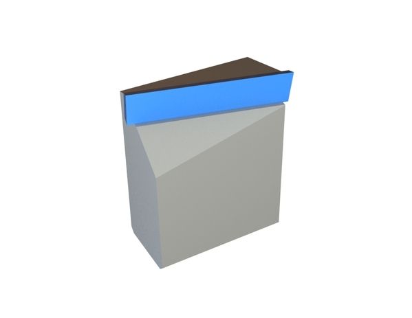 Cuchilla 69x52x29, Hybrid Line vanguardia 22°/80°, M10, calidad HM = H5 