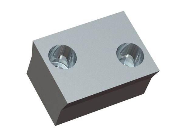 Cuchilla de desbaste 96x70x50 Premium Line, versión 120, versión X para Zeno Zerkleinerungsmaschinen 