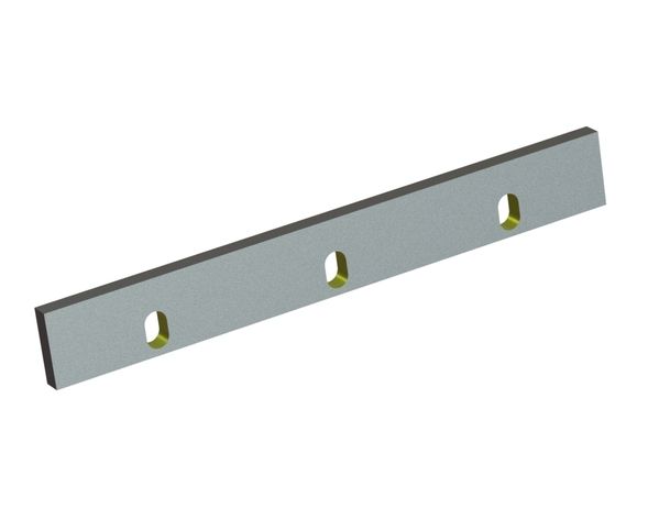Cuchilla de estator 469x60x16 Eco Line, filo 90°, rosca 2xM10, versión Y para Rapid Granulator AB 