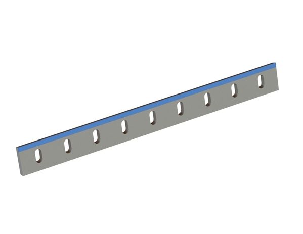 Cuchilla de estator 969x100x20, Hybrid Line, filo 80°, calidad de carburo H5 