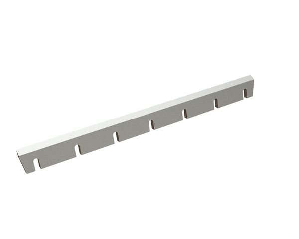 Cuchilla de rotor 1136x100x22, Premium Line, 7 ranuras, filo 50°, versión X para Wipa Werkzeug- und Maschinenbau GmbH 