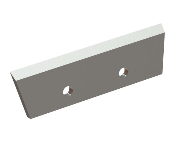 Cuchilla de rotor 135x40x6, Premium Line, 2 perforaciones Ø9, filo 45°, versión X 
