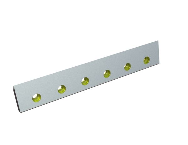 Cuchilla de rotor 510x88x24 Eco Line, 6 taladros avellanados, filo 4x55°/45° para Heinrich Dreher Maschinenbau 