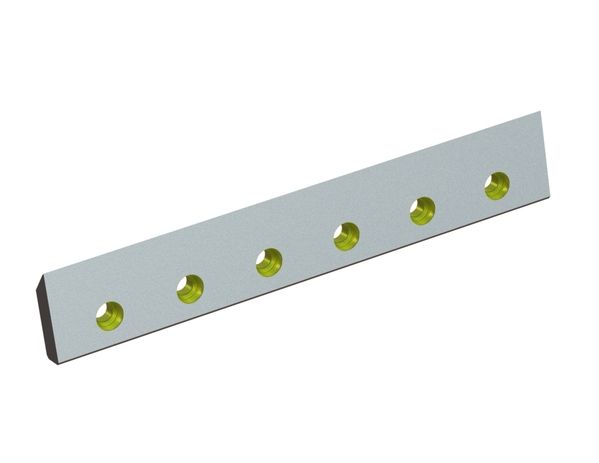 Cuchilla de rotor 510x88x24 Eco Line, 6 taladros avellanados, filo 4x55°/45° para Heinrich Dreher Maschinenbau 