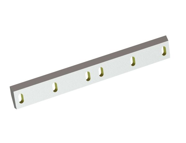 Cuchilla de rotor 770x100x22, StandardCut, 6 agujeros oblongos, 2xM10, filo 50°, versión X para Herbold Meckesheim GmbH 