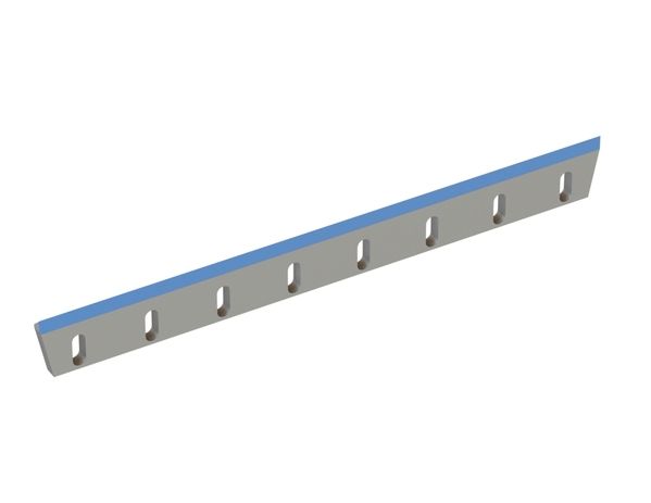 Cuchilla de rotor 800x90x18, Hybrid Line, filo 48°, M12, calidad de carburo H4, 8 ranuras 
