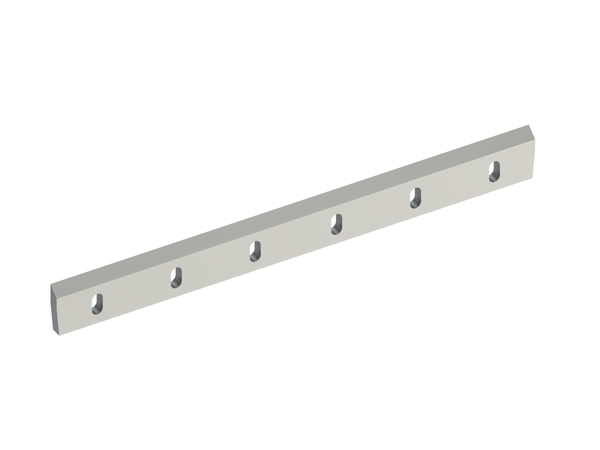 Cuchilla de rotor 970x100x22 Premium Line, 2xM12, 4xM10, 6 agujeros largos, filo de corte 50° para Herbold Meckesheim GmbH 