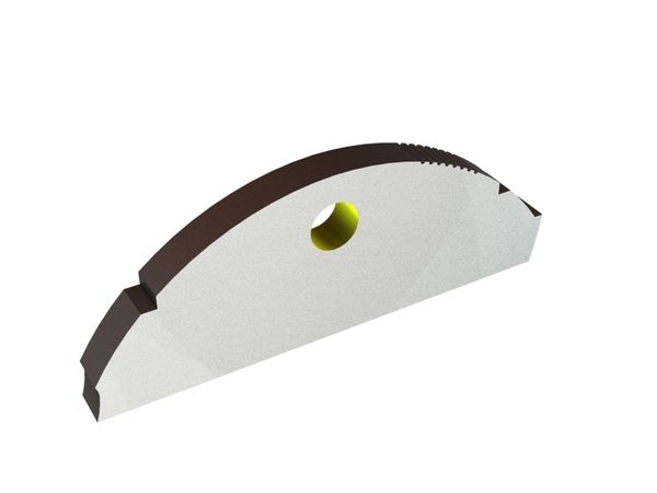 Cuchilla de rotor 98x36x8, Eco Line, 1 perforación, versión X 