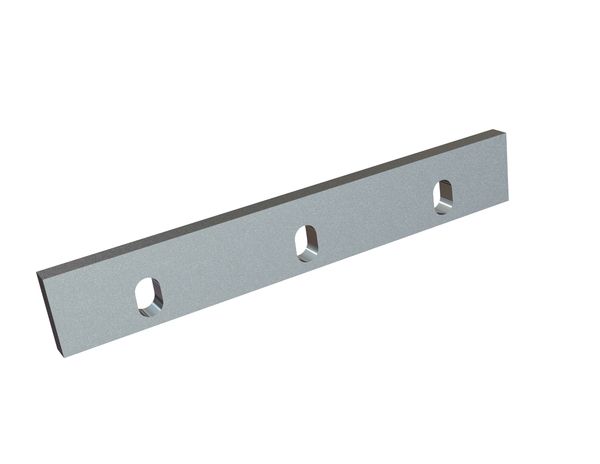 Cuchilla estator 460x70x20, Premium Line, 3 ranuras, filo 90°, versión X para Rapid Granulator AB 