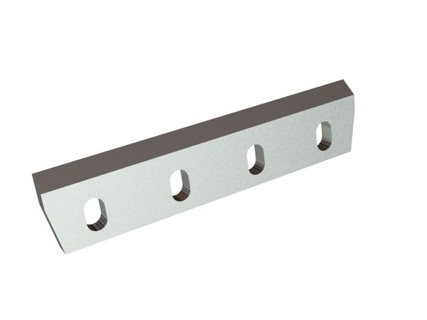 Cuchilla rotor 400x90x20, Premium Line, 4 ranuras, filo 3x10° (frontal)/50°, versión X para Netzsch-Condux Mahltechnik GmbH 