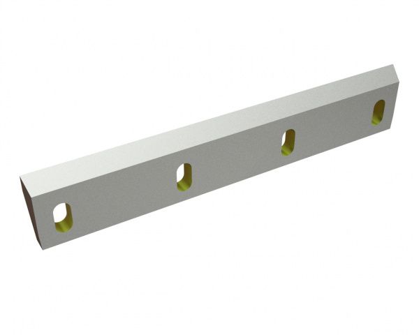 Cuchilla rotor 568x100x22, StandardCut, filo 50°, 2xM10, 2xM12, chaflán frontal doble, versión X para Herbold Meckesheim GmbH Herbold SMS 80/120