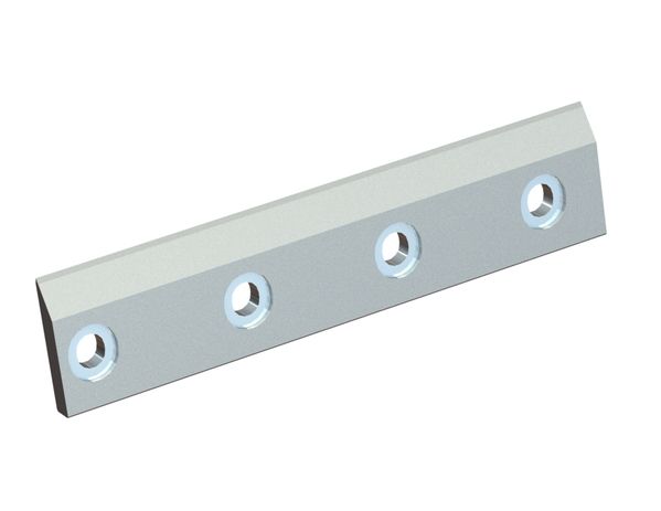Cuchilla rotor derecha 472x108x19, 4 ranuras, filo 35°, versión X para Cumberland 