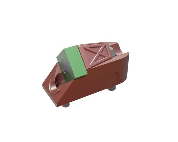 Cuchillo 87x87x38 CarbideCut, 2 filos de carburo, avellanado cónico, para SVLN0062-200 para Lindner Recyclingtech Lindner Jupiter