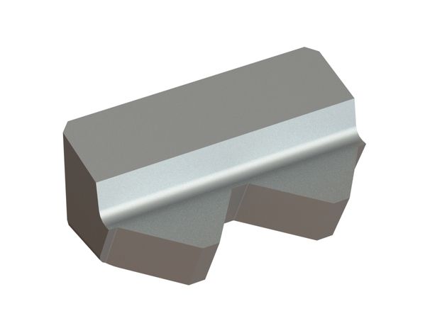 Cuchillo picador 160x95,6x69 Línea Premium 1.2344 , variante W9 para Eldan Recycling 