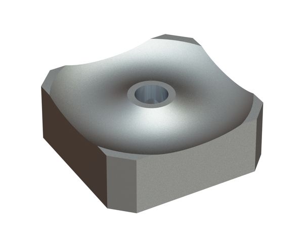 Cutting crown 110x110x39.5, PremiumCut, M24 thread, W version for Vecoplan LLC (Retech) 