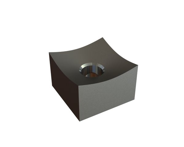 Cutting crown 30x30x20, PremiumCut, M12 thread, X version for Rudnick & Enners 
