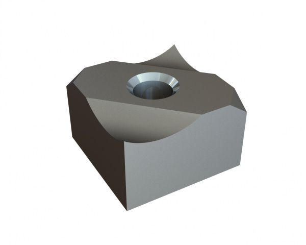 Cutting crown 34x34x23, Premium Line, M12 thread, X version for ZERMA America LLC Zerma ZPS 1500